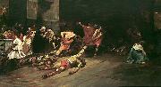 Juan Luna Spolarium oil painting reproduction